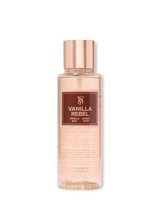 Парфюмированный спрей для тела victoria’s secret (197575507086) vanilla rebel body mist 250 мл