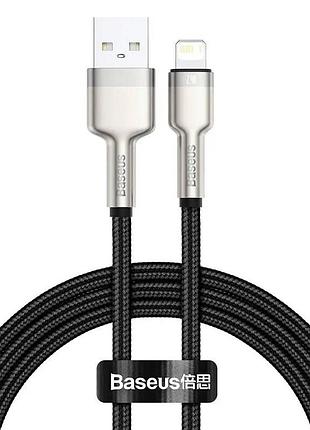 Кабель baseus cafule series metal data cable usb to ip. black ( )