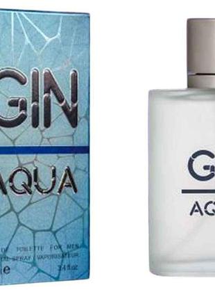 Туалетна вода gin aqua 100 мл тм аромат