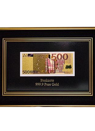 Панно на стену банкнота 500 eur (евро) евросоюз 160081