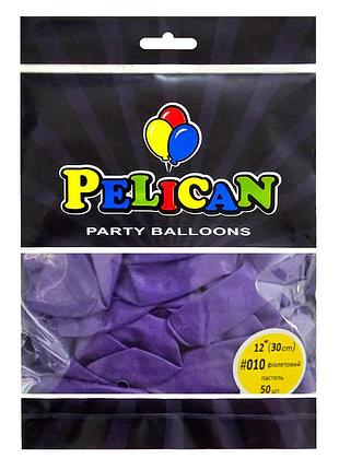 Латексні кульки "( ) пастель фіолетовий, pelican 50шт