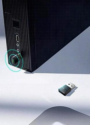 Bluetooth адаптер baseus ba07 (zjba010001) black 4