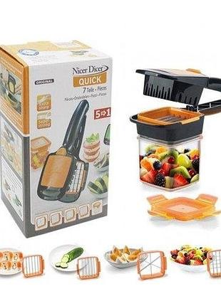 Овочерізка ручна nicer dicer quick в з ємністю
