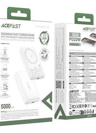 Умб power bank acefast з бездротовою зарядкою