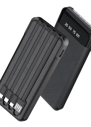 Умб power bank wuw. (with cable lightning+micro+type-c+usb) 2