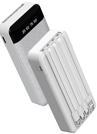 Умб power bank wuw. (with cable lightning+micro+type-c+usb) 3