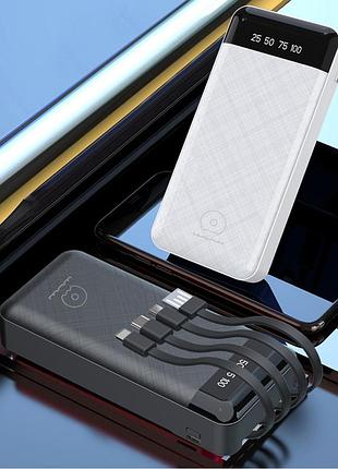 Умб power bank wuw. (with cable lightning+micro+type-c+usb) 7