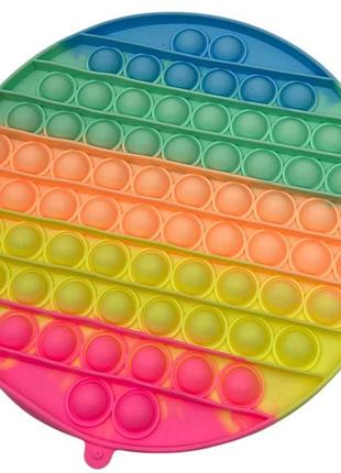 Игрушка-антистресс pop it с цифрами, средняя, микс цветов, 20х20 см