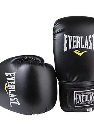 Перчатки боксерские evl 12oz черный dx-380-12bk