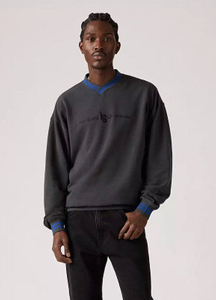 Свитшот levis 19846 флис alder pique
