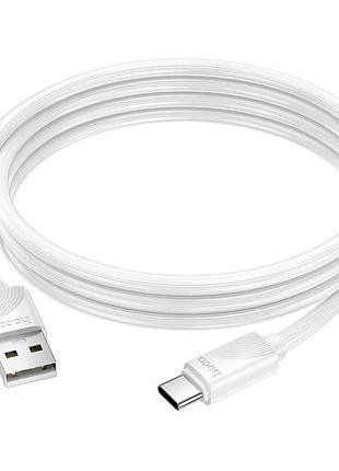 Кабель hoco energy charging data cable type-c white ( ) 3