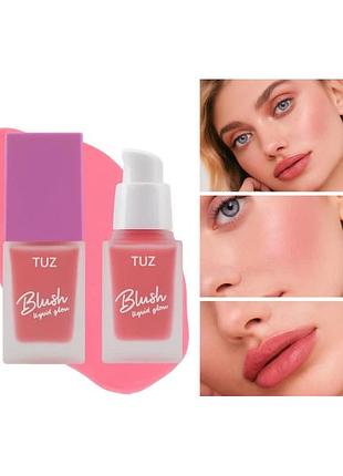 Кремовий мультитаскер tuz liquid blush brightens