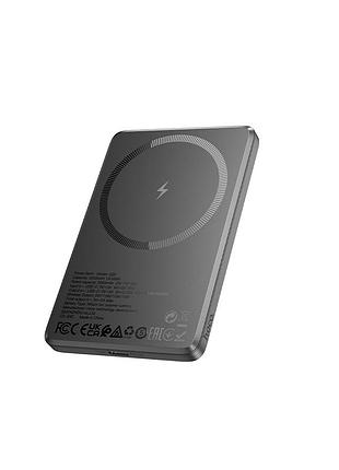 Зовнішній акумулятор hoco joy magnetic fast charging power ) metal gray ( )