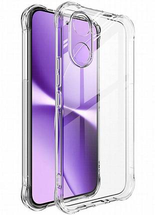 Tpu чехол getman ease logo усиленные углы full camera для xiaomi poco x8 pro бесцветный (прозрачный)