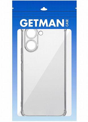 Tpu чехол getman ease logo усиленные углы full camera для xiaomi poco x8 pro бесцветный (прозрачный) 3
