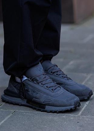 Р.41-45 lacoste elite active black dark grey lc041 7