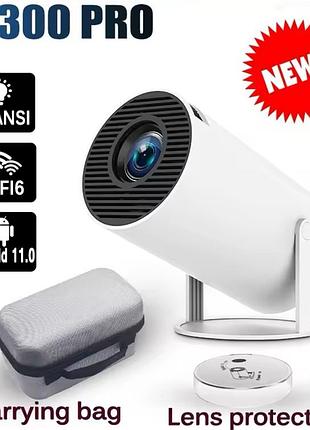 Проектор 4k android11 dual wifi6 260ansi bt5.0 1080p 1280*720p hd домашний hy300(20)