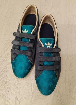 Коллекционные винтажные кроссовки adidas sleek series (шёлк / замша) y2k