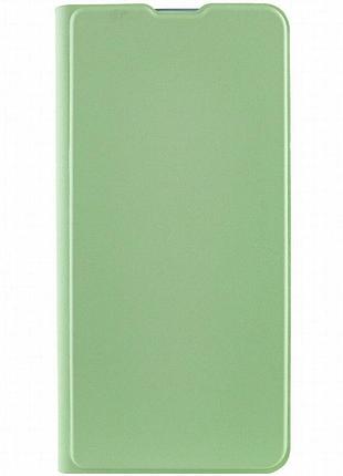 Кожаный чехол-книжка getman elegant (pu) для samsung galaxy m33 5g мятный
