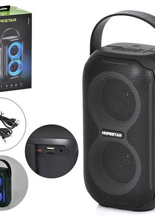 Колонка fg240430012q аккумулятор, 3600ma, 2х10w, свет, bluetooth, usb зарядное, tfслот, mp3, fm