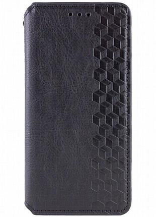 Кожаный чехол-книжка getman cubic (pu) для google pixel 7 pro черный