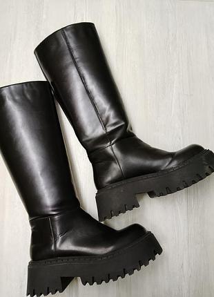 Сапоги zara трубы 5