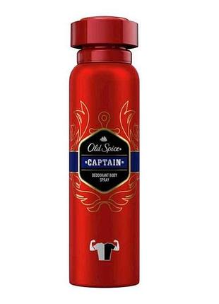 Дезодорант-антиперспирант аэрозольный captain 150мл тм old spice