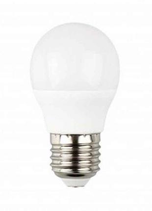 Лампа led g45 4w e27 4000k (053-ne) тм luxel