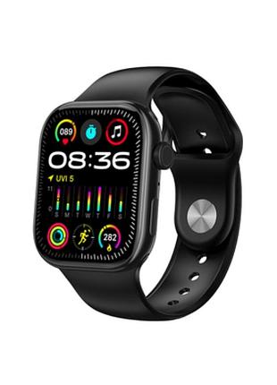 Смарт-годинник borofone plus. mah. black smart watch(call version) black ( ) 3
