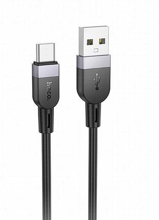 Дата кабель hoco x109 energy silicone usb to type-c (1m) black