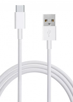 Кабель data cable usb type-c лайтинг білий супер якість 5772 (1000)