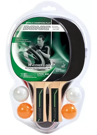 Набор ракетки для настольного тенниса donic waldner 400 2-player cover set original