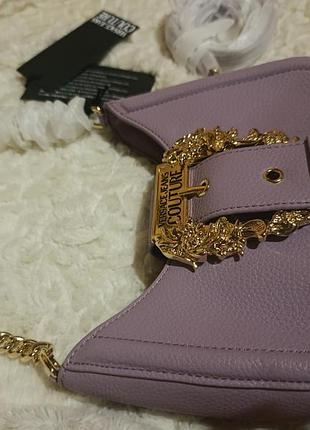 Крос-боді жіноча versace jeans couture бузкова