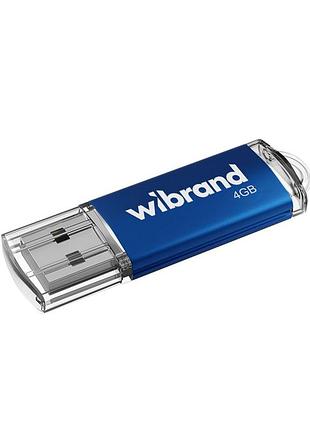 Флеш-накопичувач wibrand usb. cougar blue (. )