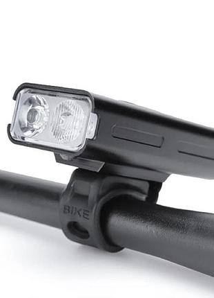 Велофонарь, aluminum, индикация заряда, waterproof, аккум., зу micro usb
