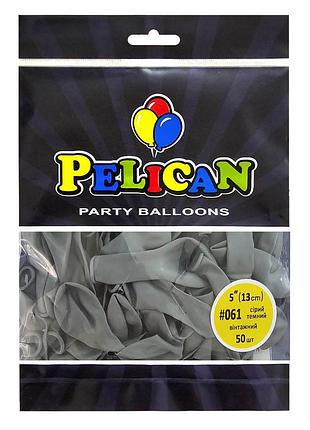 Латексні кульки "( ) вінтажний сірий темний, pelican 50шт