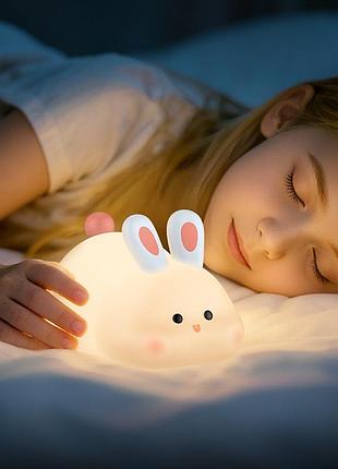 Світильник hoco. mah. silicone lamp rabbit ( ) 5