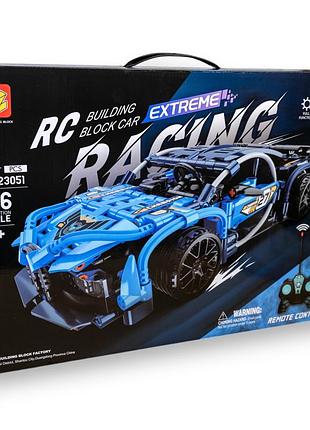 Конструктор машинки на радиоуправлении "extreme racing bugatti bolide agile blue" g481537-he-23051