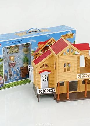 Игровой домик для мышек happy family 012-03, дом для кукол