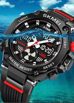 Годинники наручні skmei, black 3