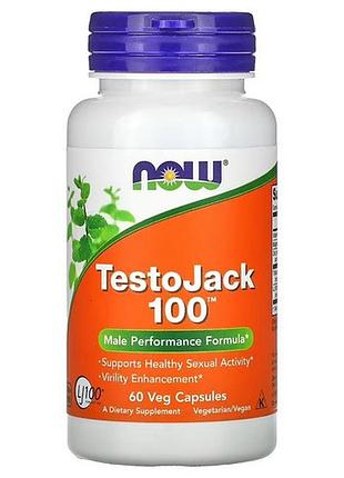 Now testojack 100 60 veg capsules