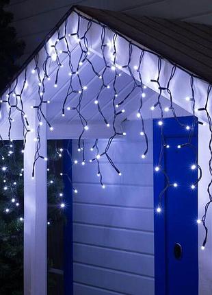 Ул. защита led 5м,7м, черный каучук.3мм, белый+flash