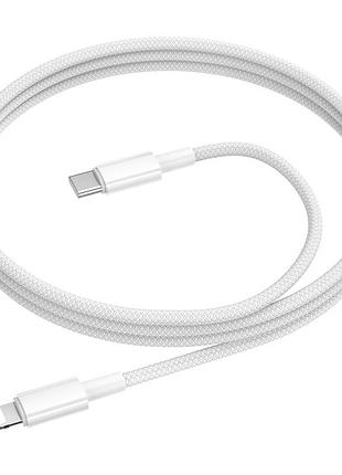 Кабель borofone source pd charging data cable ip white ( ) 3