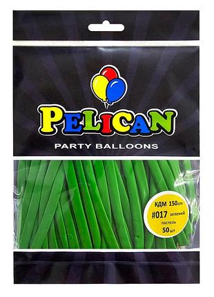 Кульки для моделювання (кдм) пастель зелений, pelican 50шт