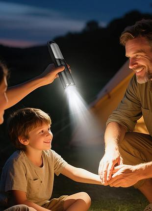 Ліхтар кемпінговий hoco. mah. multifunctional camping light black ( ) 8
