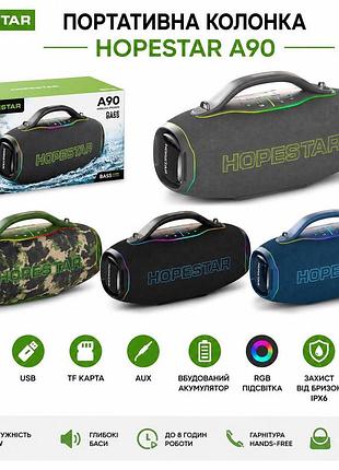 Портативна акустична система hopestar з bluetooth та rgb-підсвіткою ( )