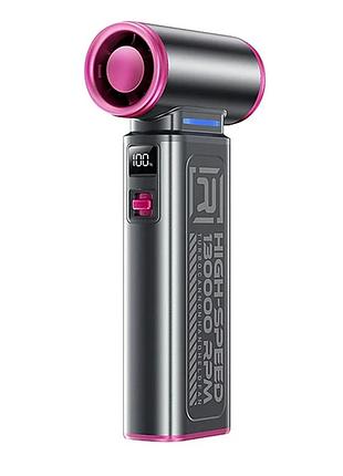 Портативний турбовентилятор remax high-speed rpm turbo cannon handheld fan purple ( )