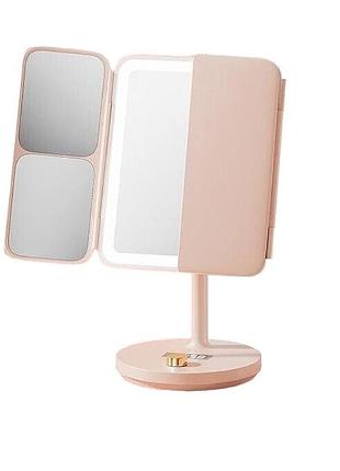 Дзеркало для макіяжу xiaomi jordanled table folding cosmetic mirror pink ( )