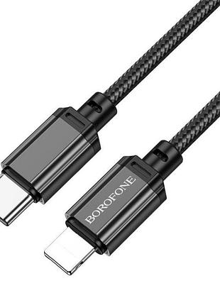 Кабель borofone sharp pd charging data cable for ip black ( )