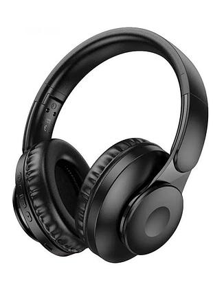 Бездротові накладні навушники hoco enjoy bt headset black ( )